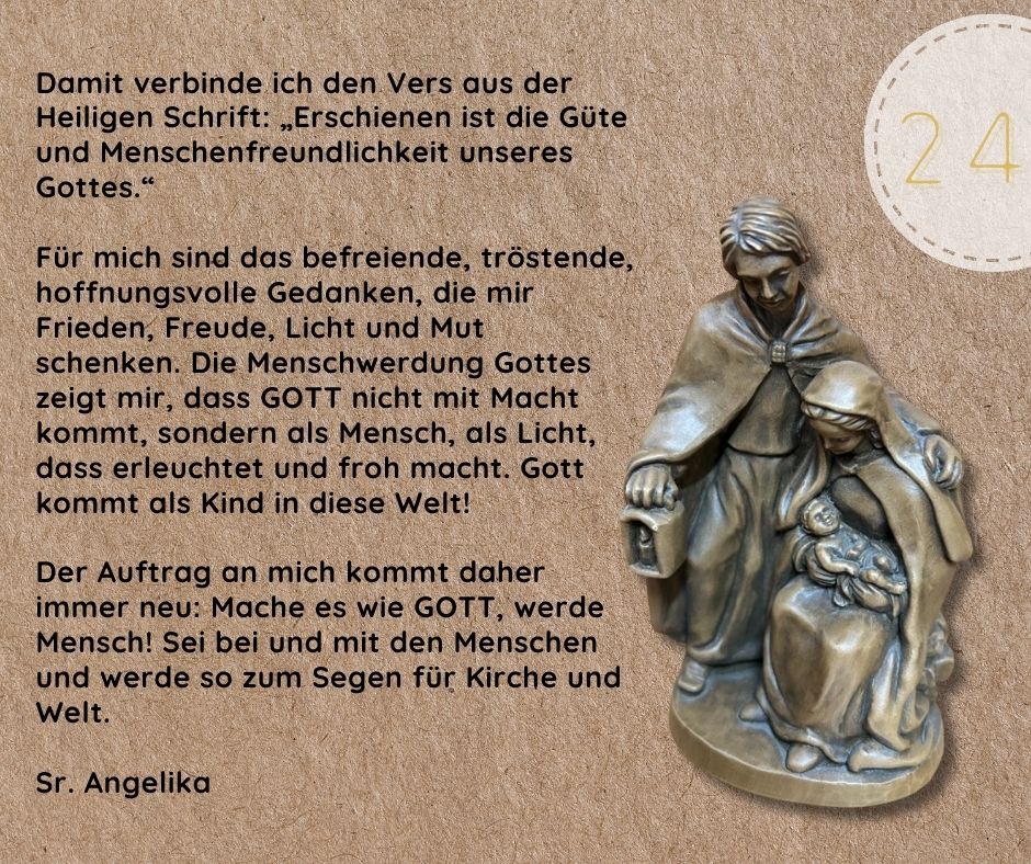 Adventkalender der Franziskanerinnen von Vöcklabruck 2023