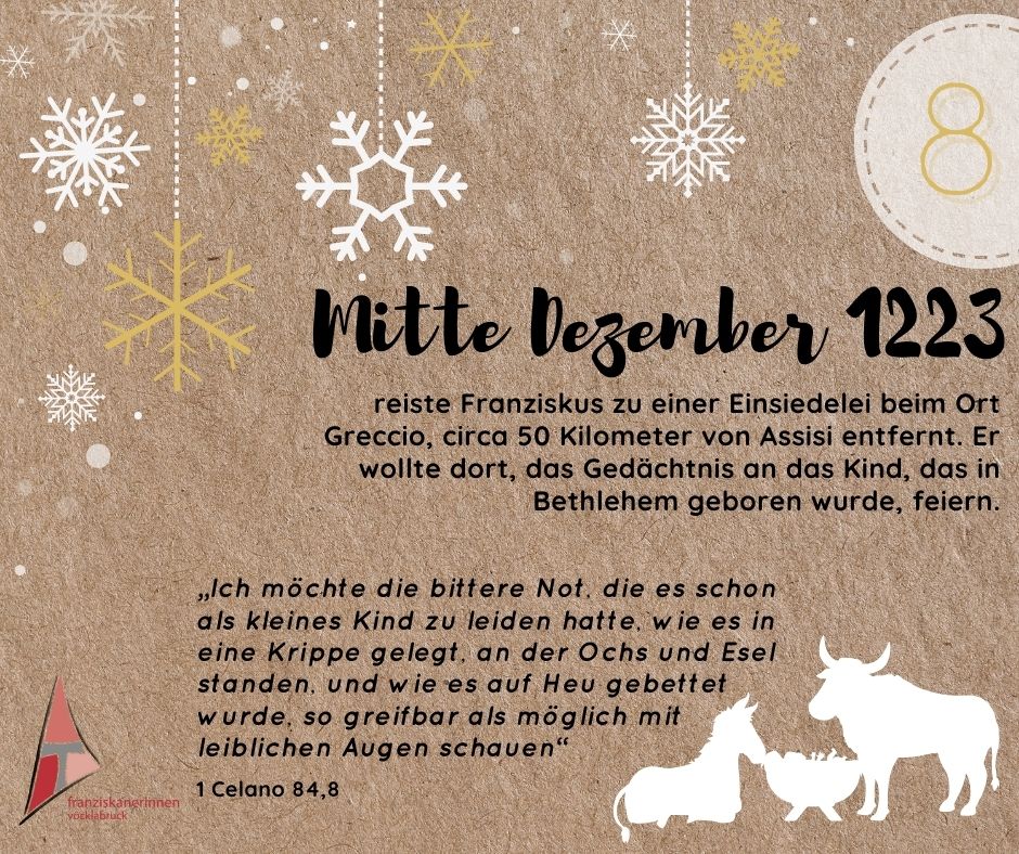 Adventkalender der Franziskanerinnen von Vöcklabruck 2023