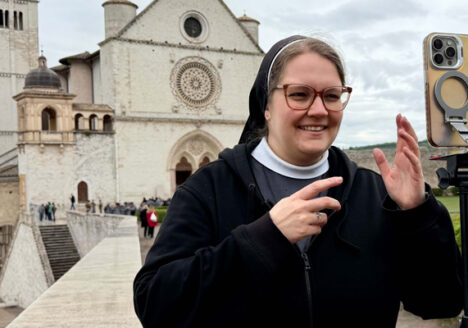 Sr. Ida Vorel in Assisi